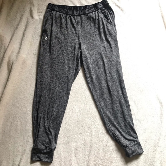 Under Armour Heather Grey Joggers - Picture 1 of 5